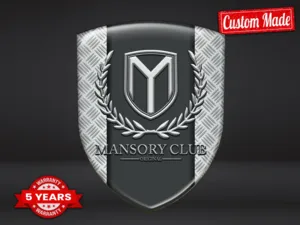 Mansory Autocollants Pare-Brise Auto Max Résistants Pro Style